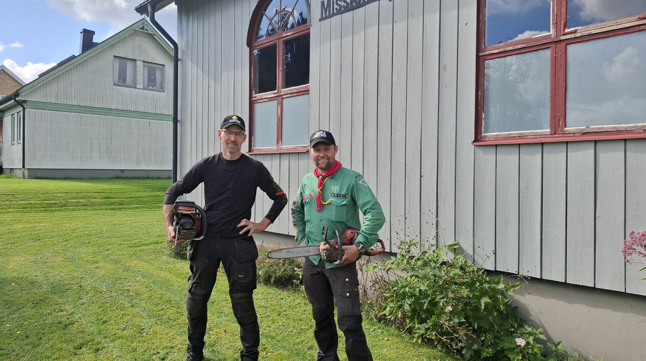 Motorsågskursen gav nytt hopp